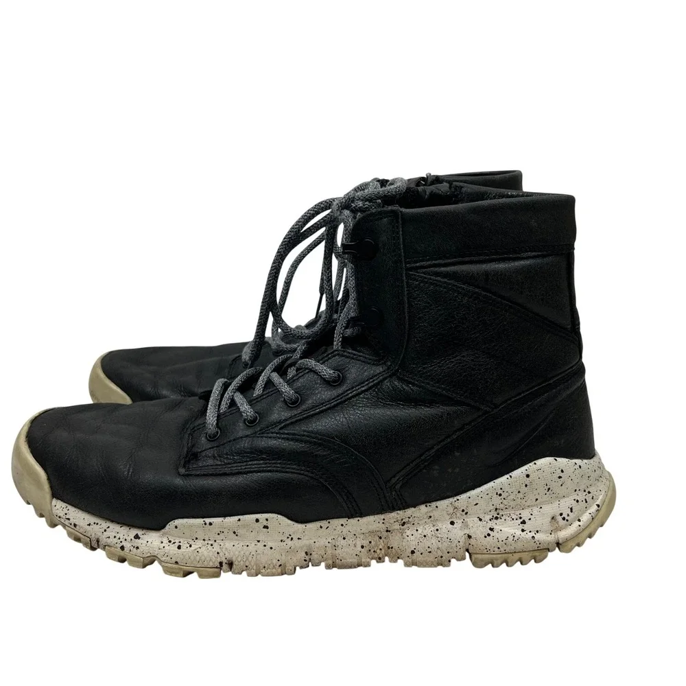Nike SFB 6 Leather NSW Black Speckle Tactical Boots 862506-001 Mens 13